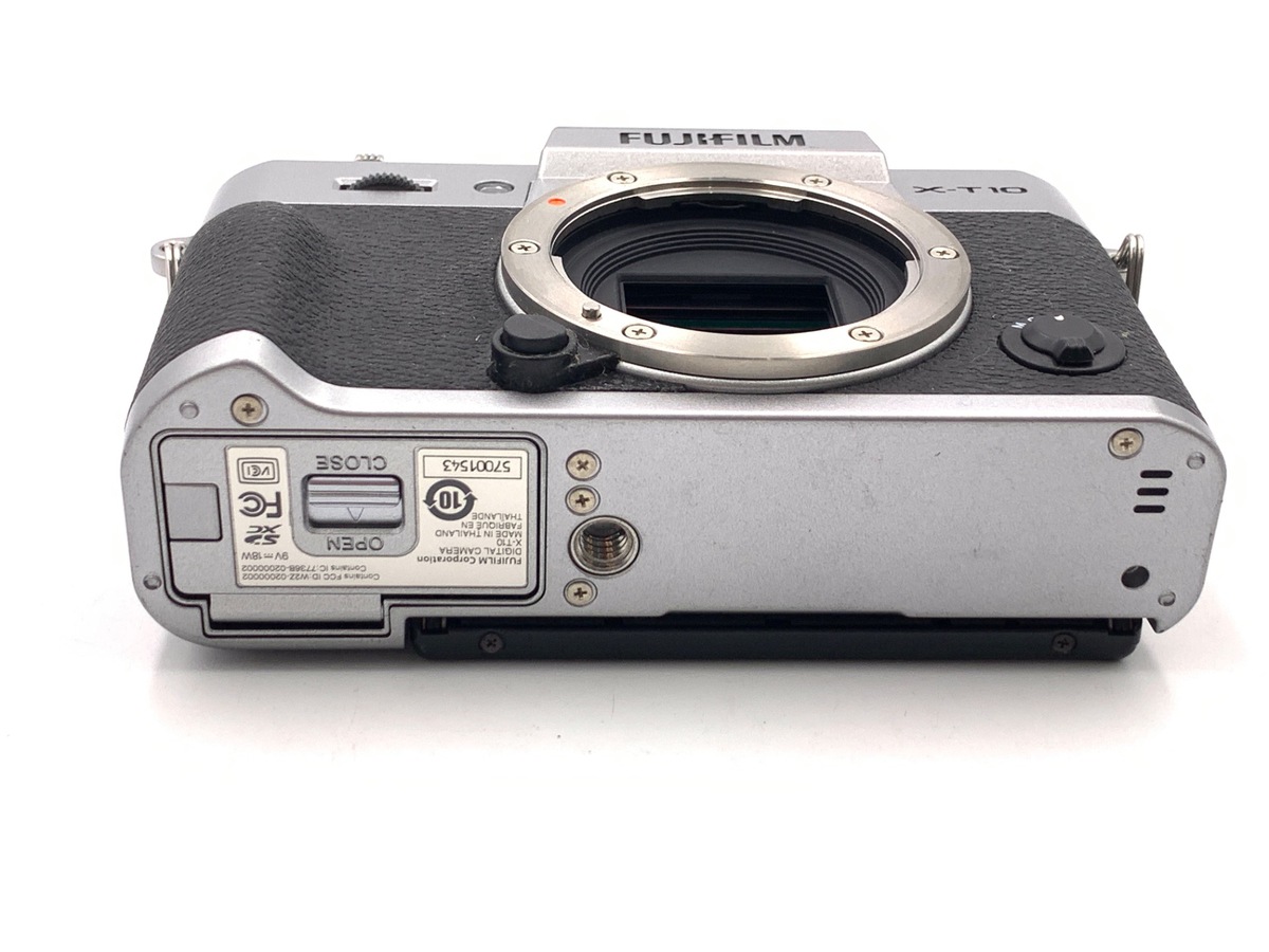 中古：B(並品)】フジフイルム X-T10 ボディ シルバー | 2442670034356