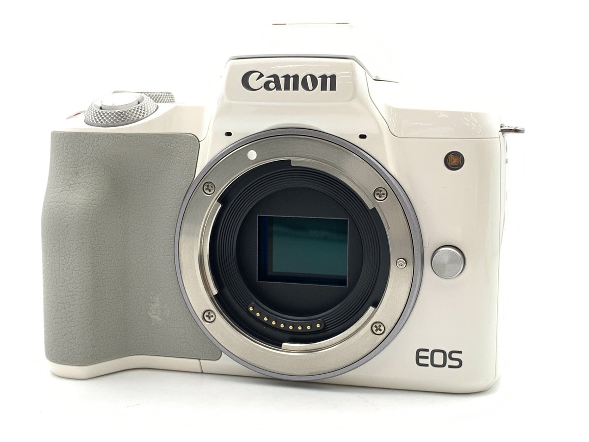 CANON KISS M 白、ほぼ新品 Amazon | Canon ミラーレス一眼カメラ EOS Kiss M ボディー ホワイト
