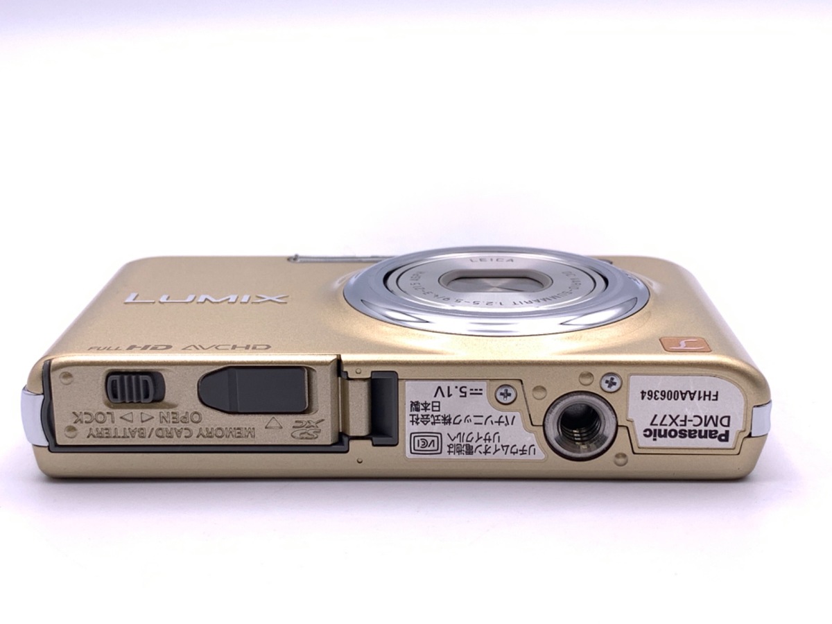 中古：C(やや難あり)】パナソニック LUMIX DMC-FX77 レオパード