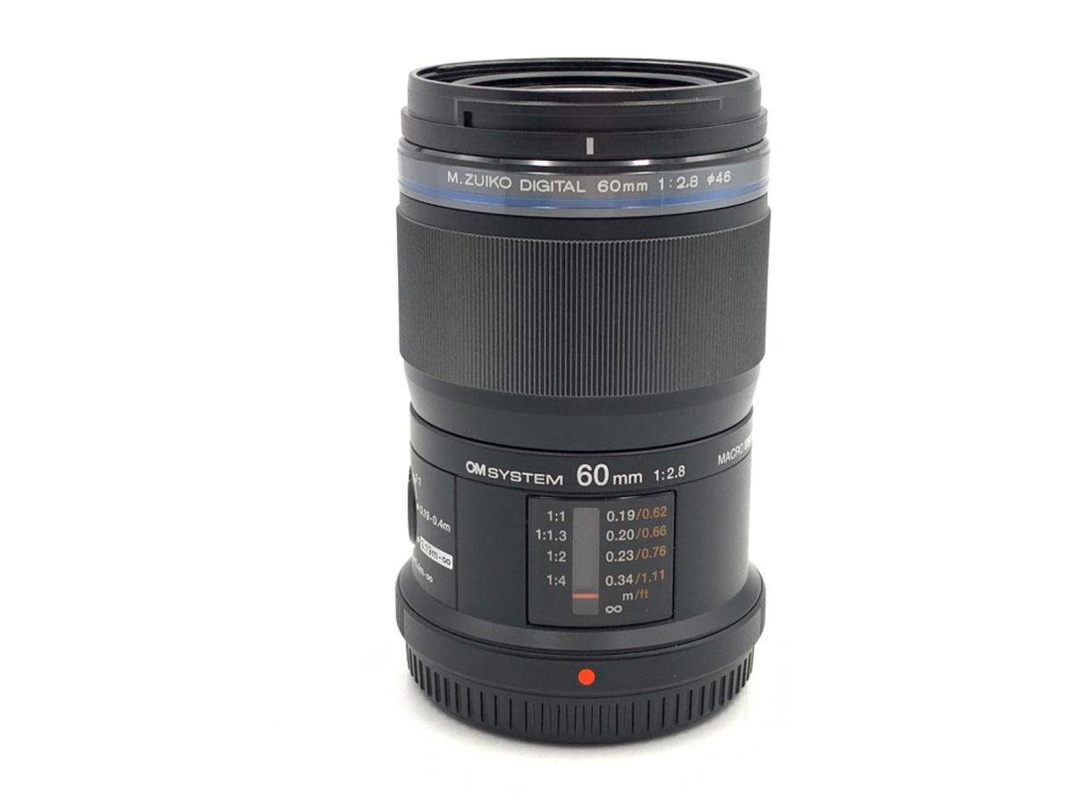 中古：A(美品)】OM SYSTEM M.ZUIKO DIGITAL ED 60mm F2.8 Macro 