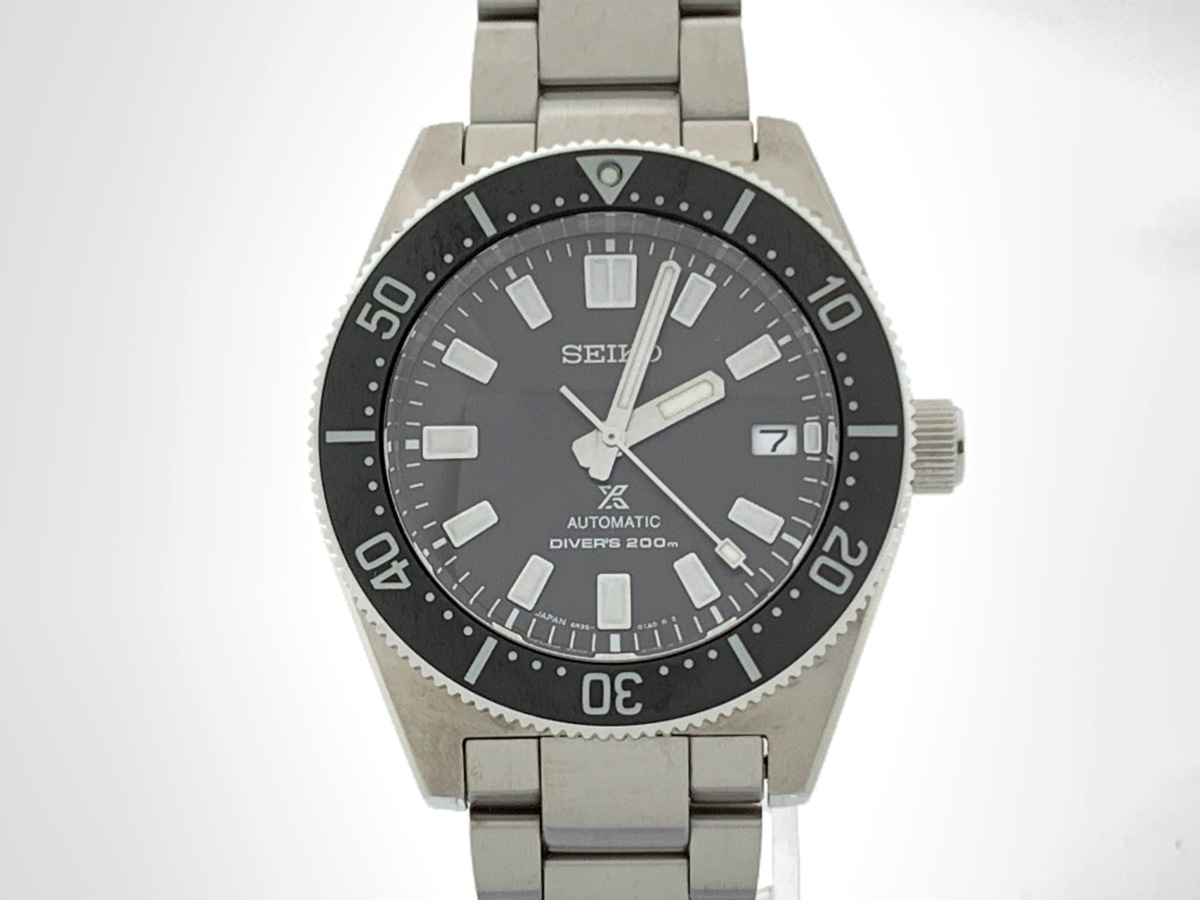 セイコー プロスペックス ブラック SBDC101/6R35-00P0 ステンレススティール
