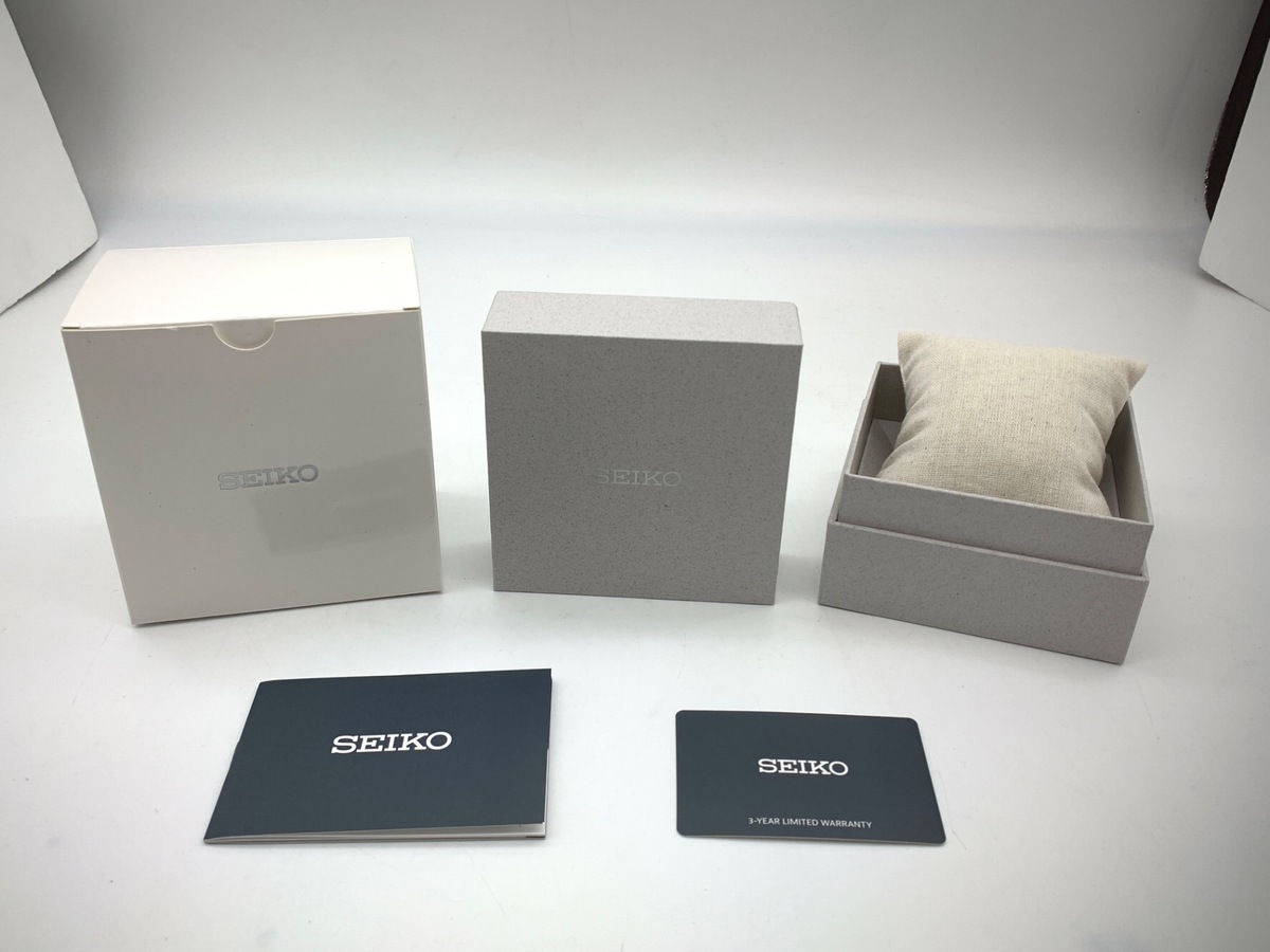 セイコー プロスペックス ブラック SBDC101/6R35-00P0 ステンレススティール