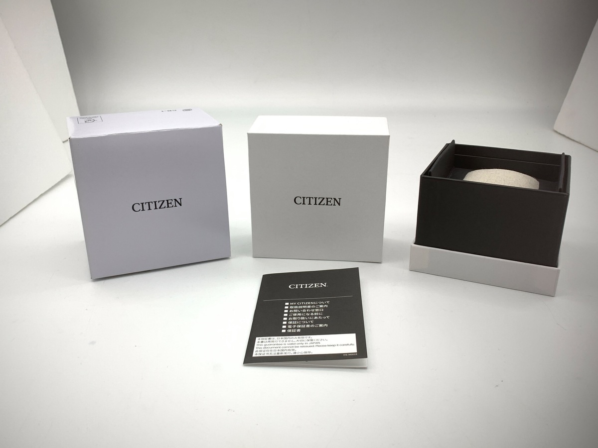 シチズン アテッサ アクトライン ブルー CC4059-64L/F950-0029S09 スーパーチタニウム ブラックチタンシリーズ