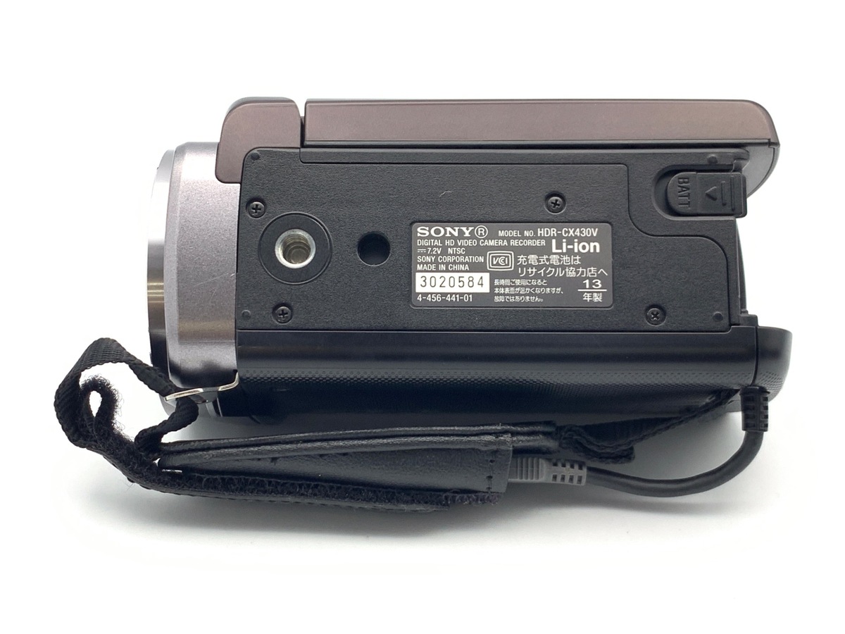 中古】ソニー HDR-CX430V ボルドーブラウン｜｜カメラのキタムラネット