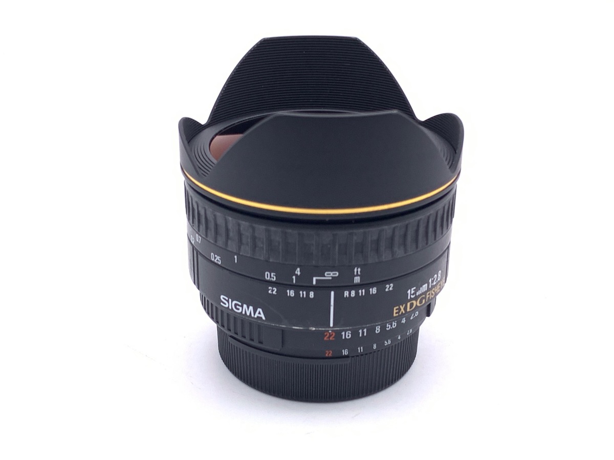 中古】シグマ 15mm F2.8 EX DG DIAGONAL FISHEYE ニコン用 在庫一覧