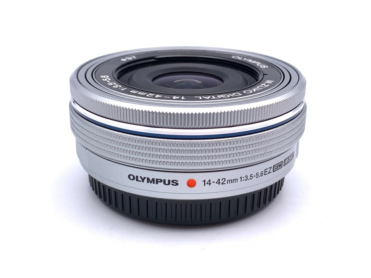 中古】オリンパス M.ZUIKO DIGITAL ED 14-42mm F3.5-5.6 EZ シルバー