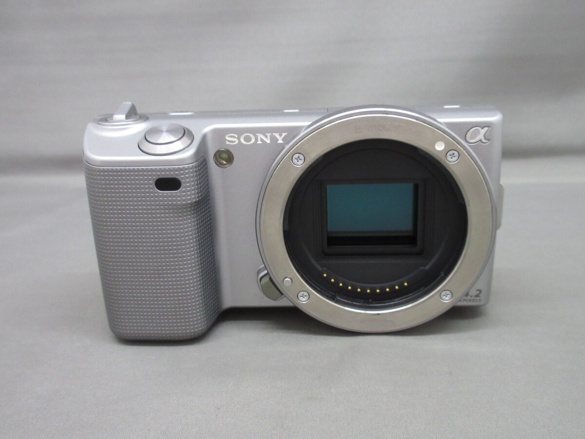 SONY NEX-5 シルバーレンズ1本775