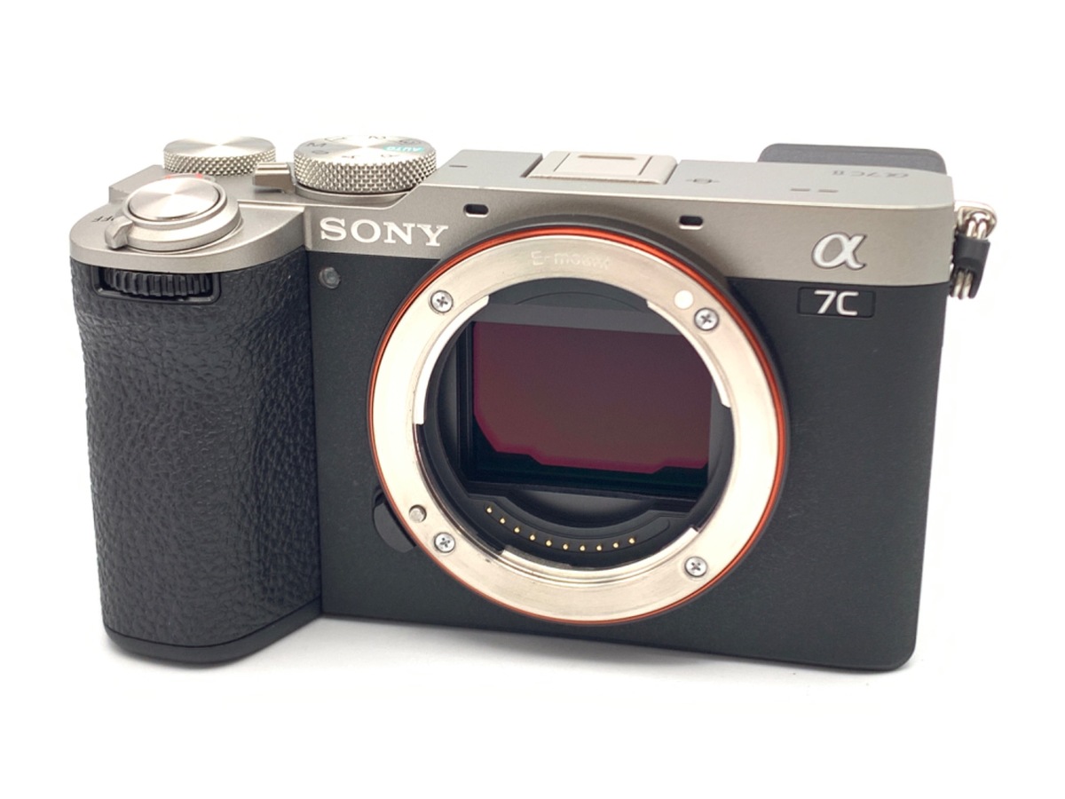 中古品 SONY α7C ズームレンズキット ILCE-7C（S）シルバー FE