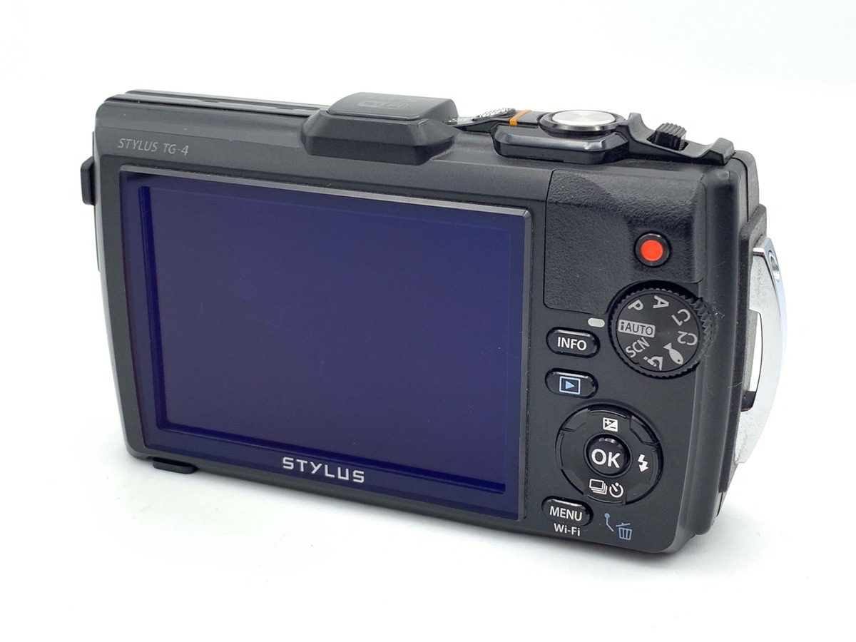 中古】オリンパス STYLUS TG-4 Tough BLK ブラック｜｜カメラの