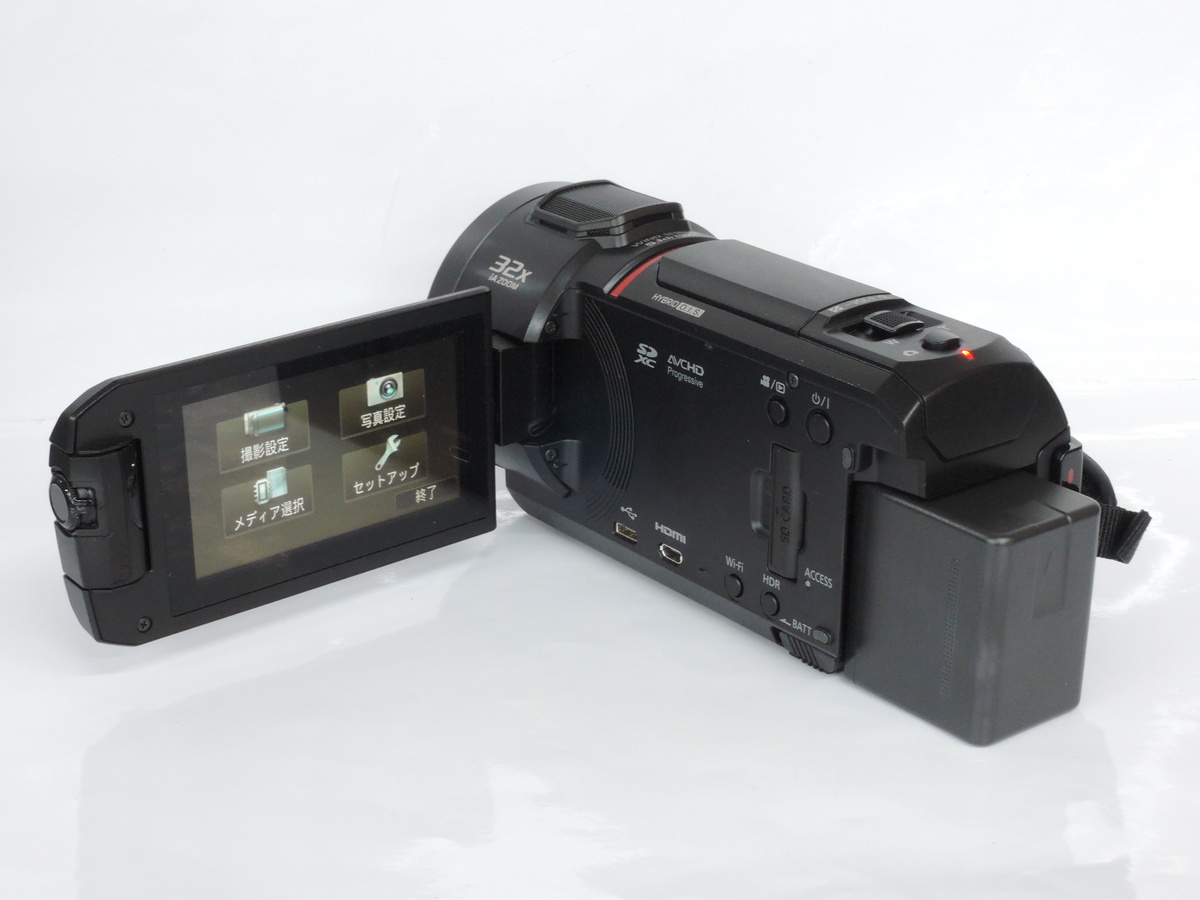 中古】パナソニック デジタル4Kビデオカメラ HC-WX1M-K ブラック