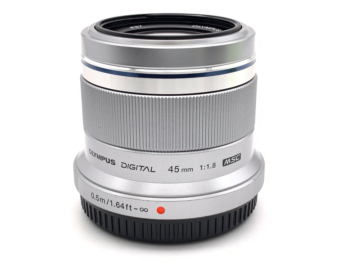 【中古】オリンパス M.ZUIKO DIGITAL 45mm F1.8 シルバー