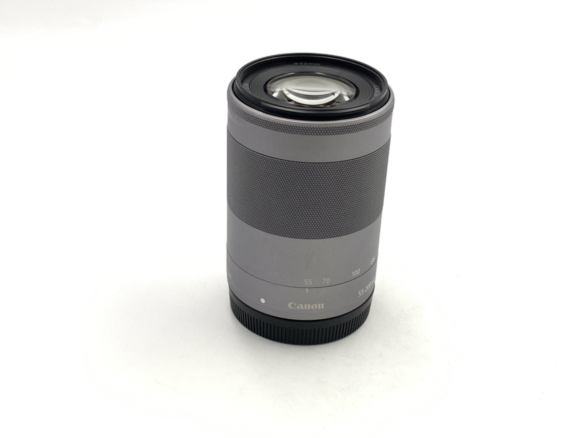 中古：B(並品)】キヤノン EF-M55-200mm F4.5-6.3 IS STM シルバー 