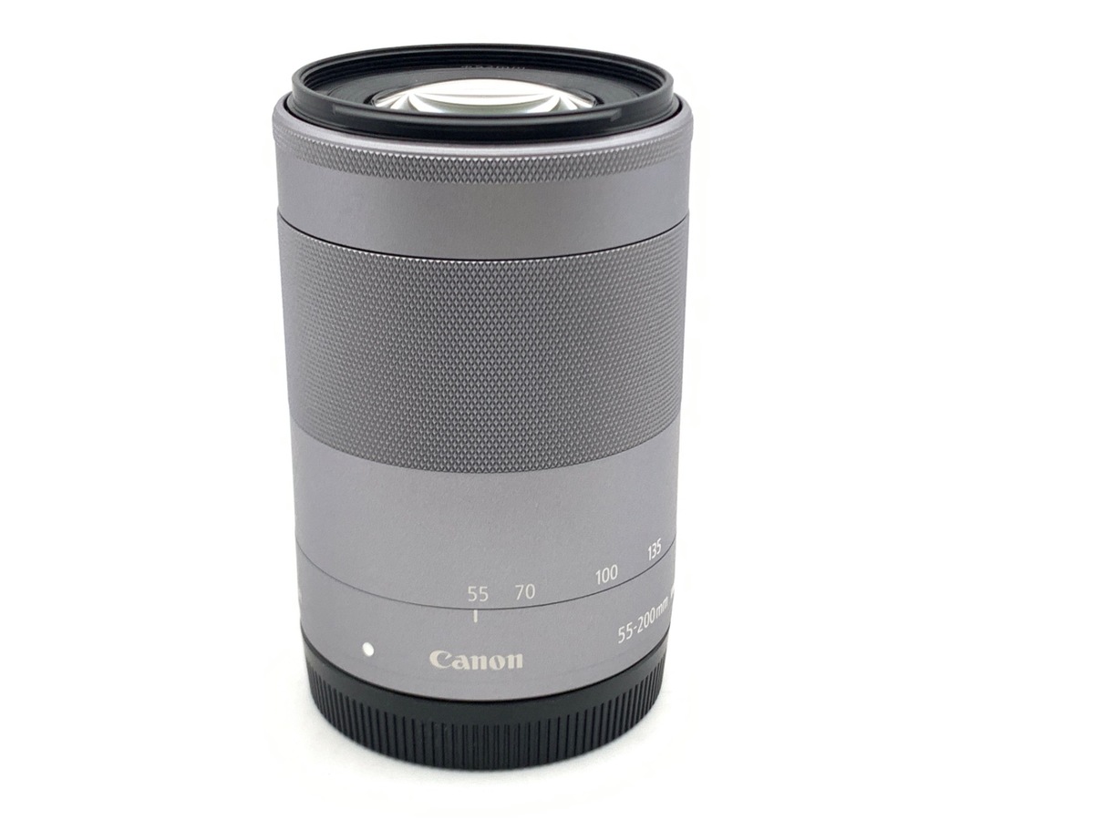 【れあ子。】！キャノンEF-M 55-200mmシルバー☆彡 販売終了】EF-M55-200mm F4.5-6.3 IS STM（シルバー）:交換レンズ 通販