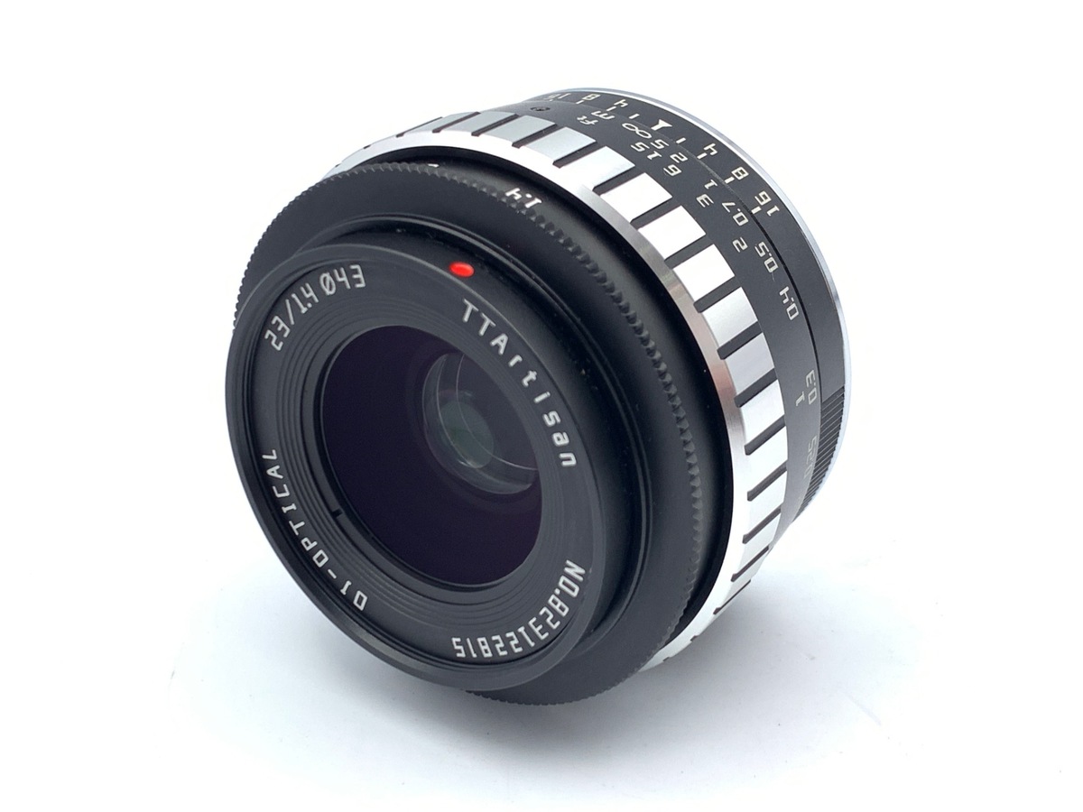 銘匠光学 TTArtisan 23mm f/1.4 C マイクロフォーサーズ用 ブラック×シルバー