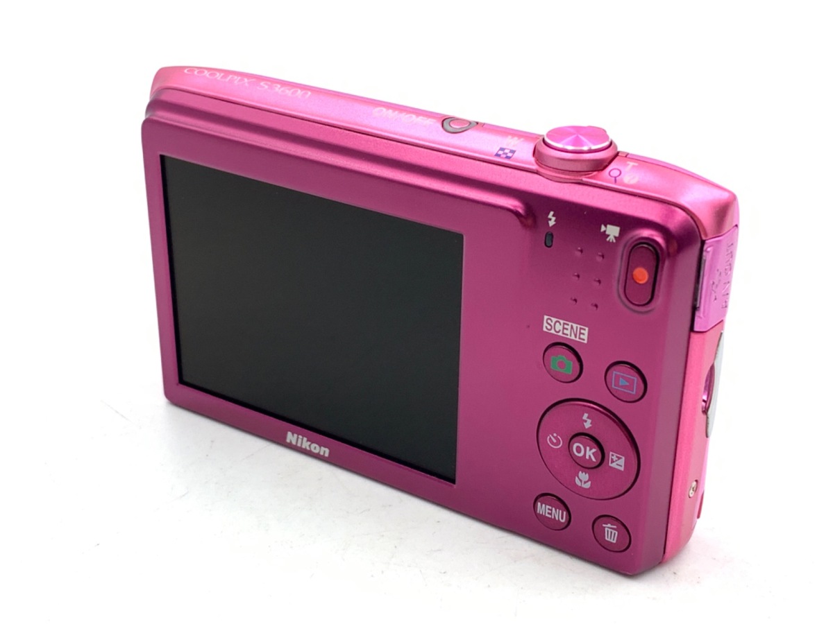 COOLPIX S3600 アザレアピンク【2005万画素】