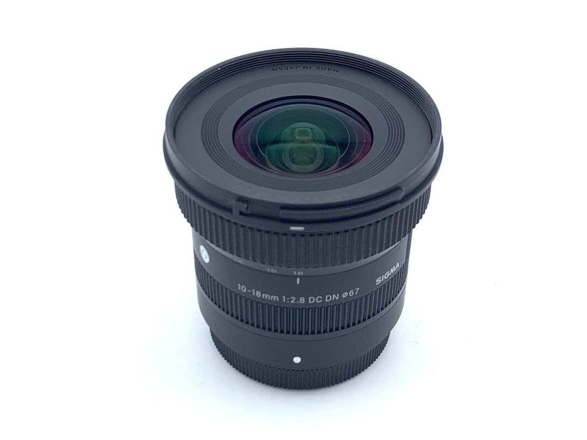 中古】シグマ 10-18mm F2.8 DC DN Contemporary フジフイルムX用 在庫