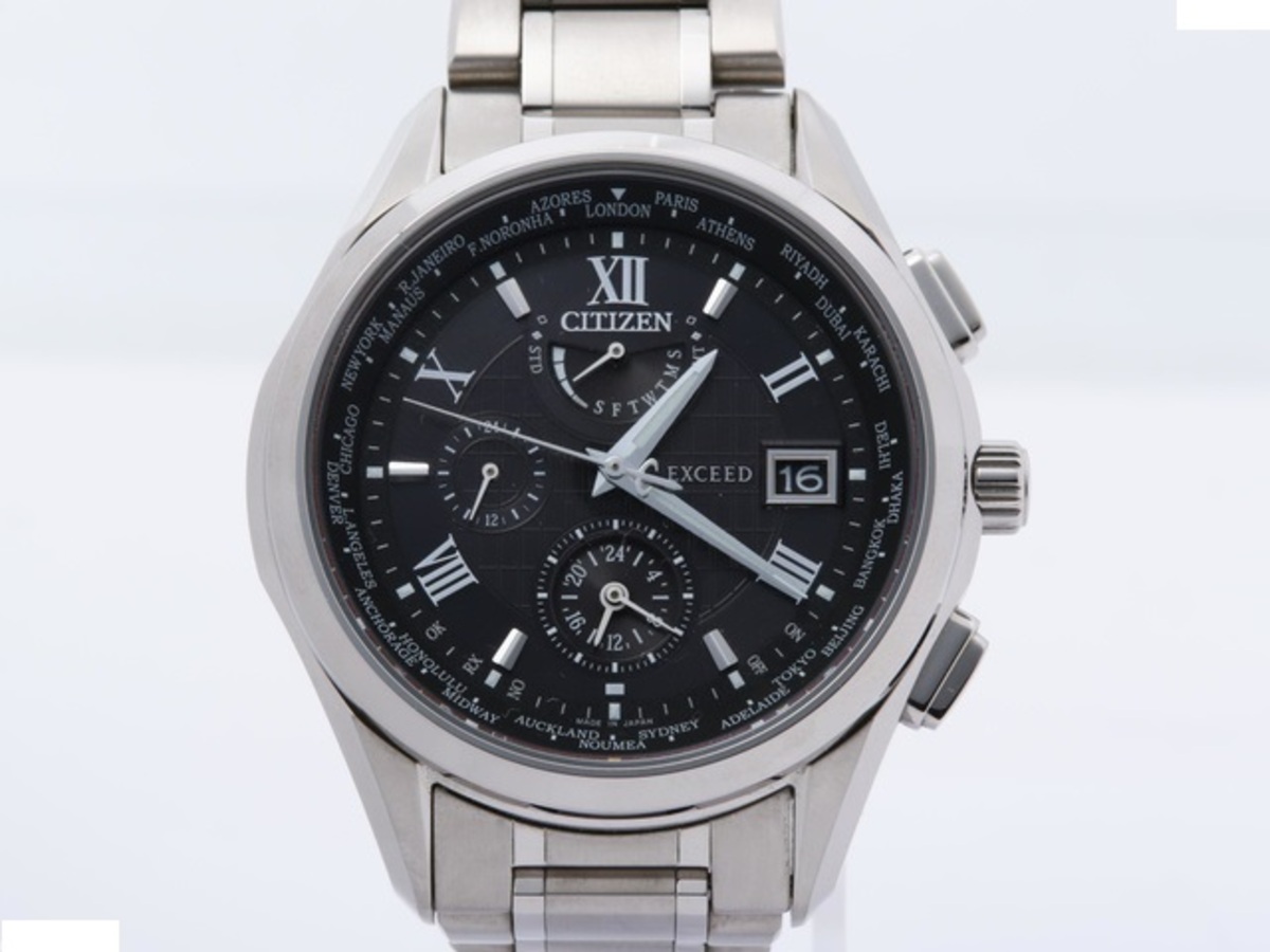Amazon | [Citizen] 腕時計 エクシード ムーンフェイズ ペア