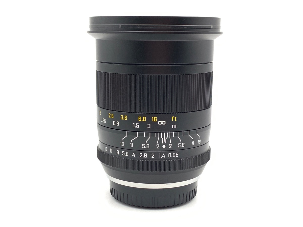 中古：A(美品)】中一光学 SPEEDMASTER 20mm F0.95 フジフイルムX