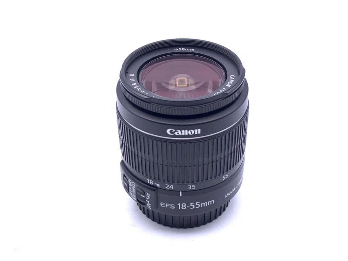 中古】【外観特上級】Canon 標準ズームレンズ EF-S18-55mm F3.5-.5.6 IS II