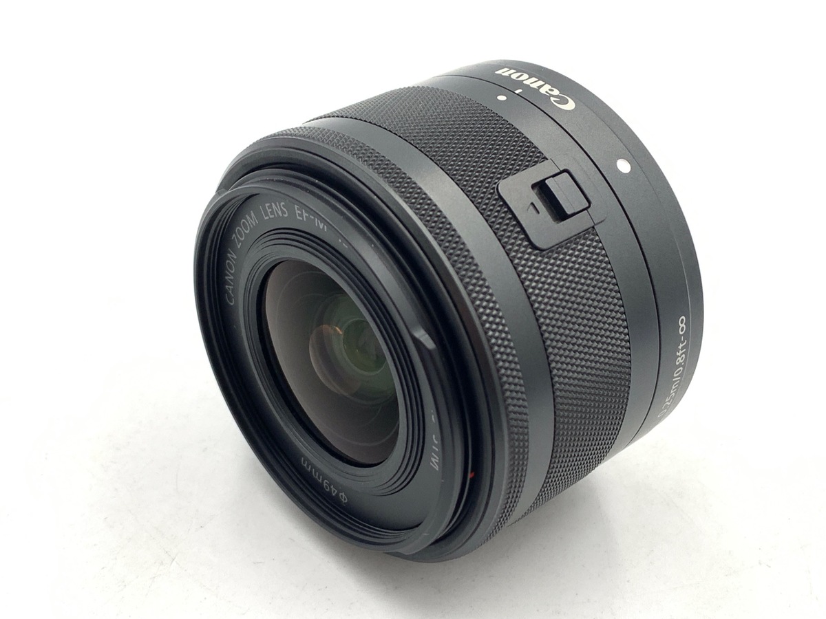 中古：AB(良品)】キヤノン EF-M15-45mm F3.5-6.3 IS STM グラファイト