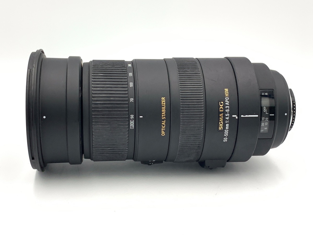 中古】シグマ APO 50-500mm F4.5-6.3 DG OS HSM ニコン用 在庫一覧