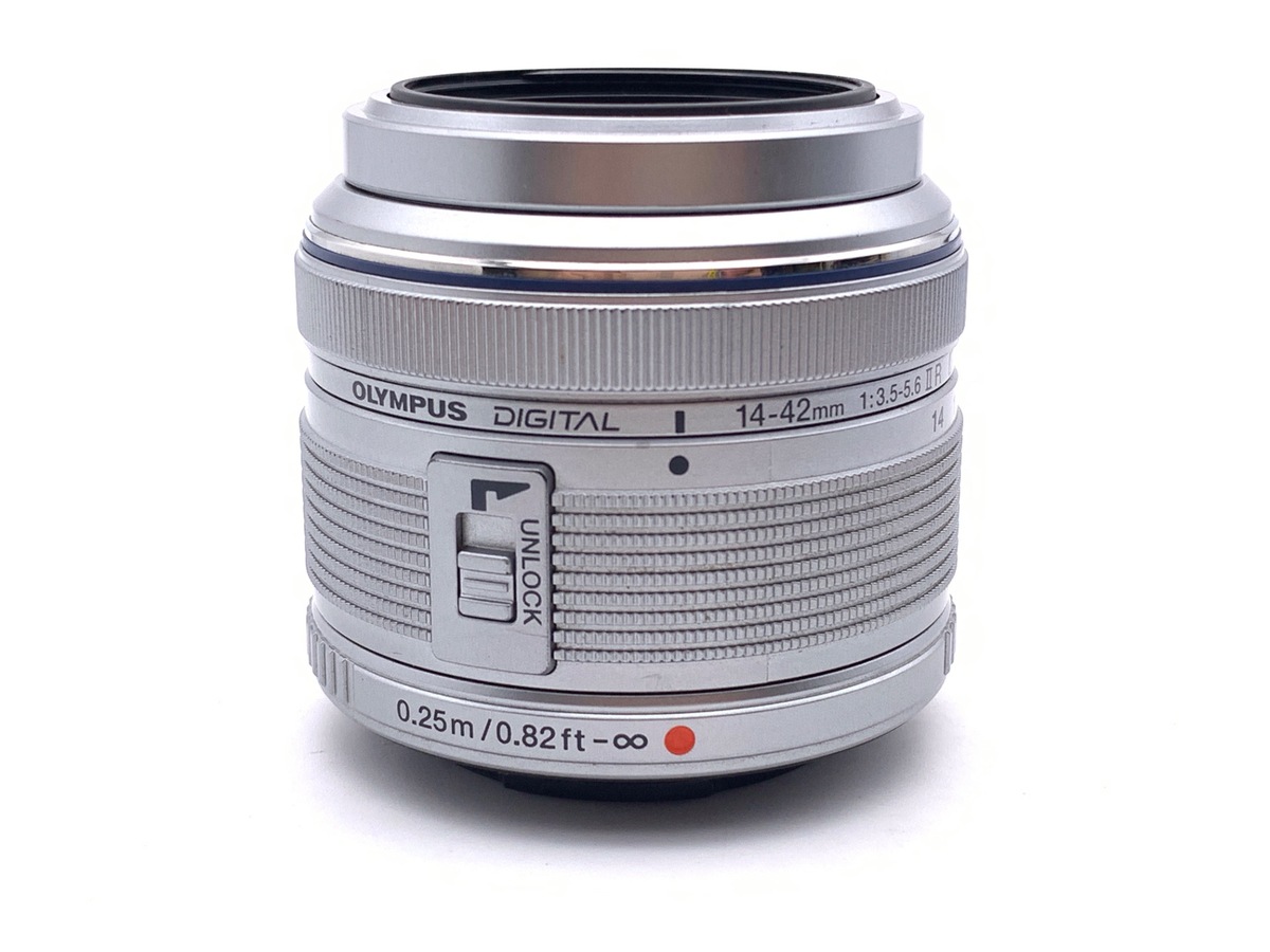 中古】オリンパス M.ZUIKO DIGITAL 14-42mm F3.5-5.6 II R シルバー