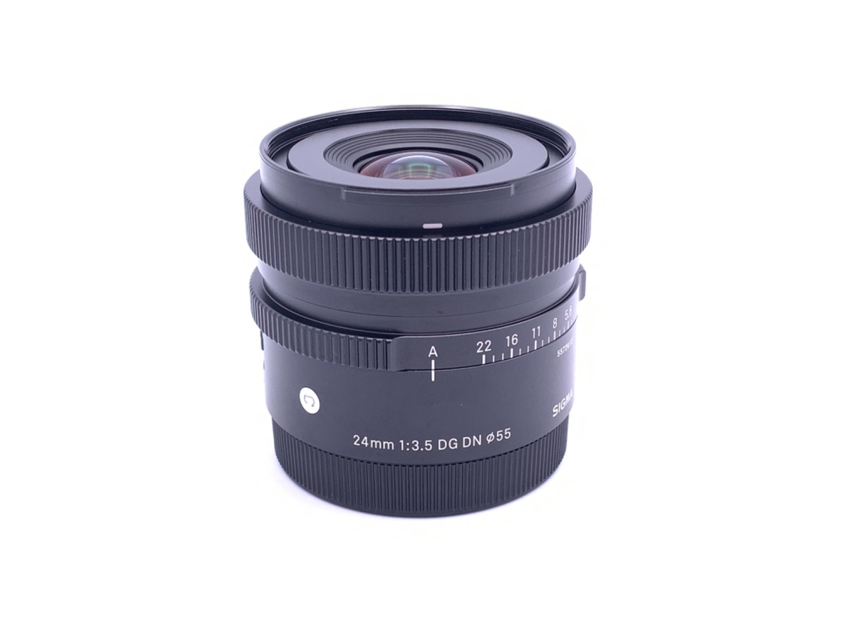 【美品】SIGMA 24mm F3.5 DG DN シグマ ソニーEマウント用 24mm F3.5 DG DN | Contemporary / ソニー E マウント用: 交換