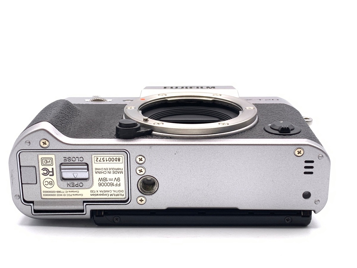 中古：AB(良品)】フジフイルム X-T20 ボディ シルバー | 2442960020113