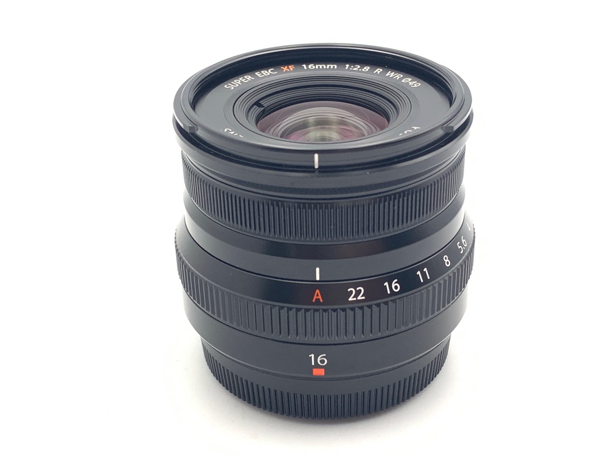 フジノンレンズ XF16mmF2.8 R WR [ブラック] 中古価格比較 - 価格.com