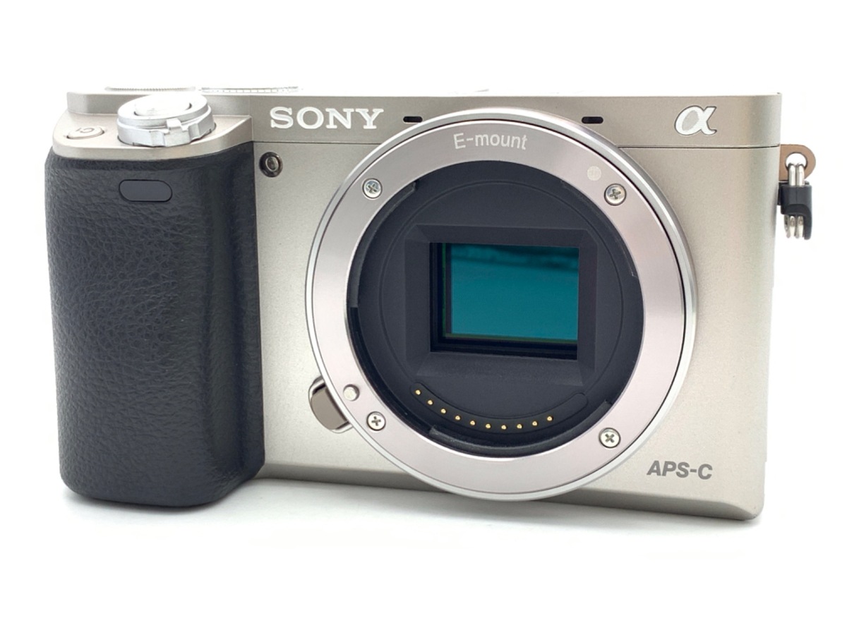 中古：B(並品)】ソニー α6000 ボディ シルバー [ILCE-6000 S