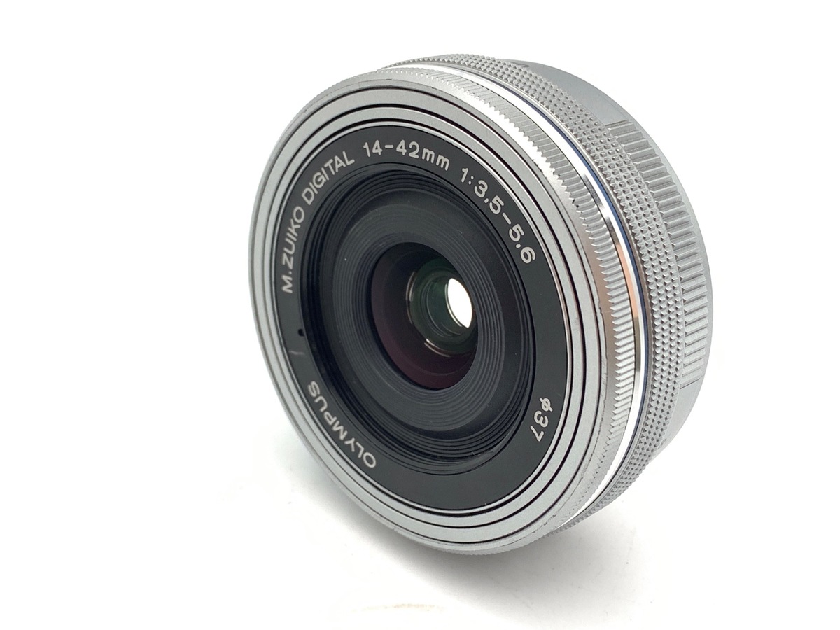 【中古】オリンパス M.ZUIKO DIGITAL ED 14-42mm F3.5-5.6 EZ シルバー