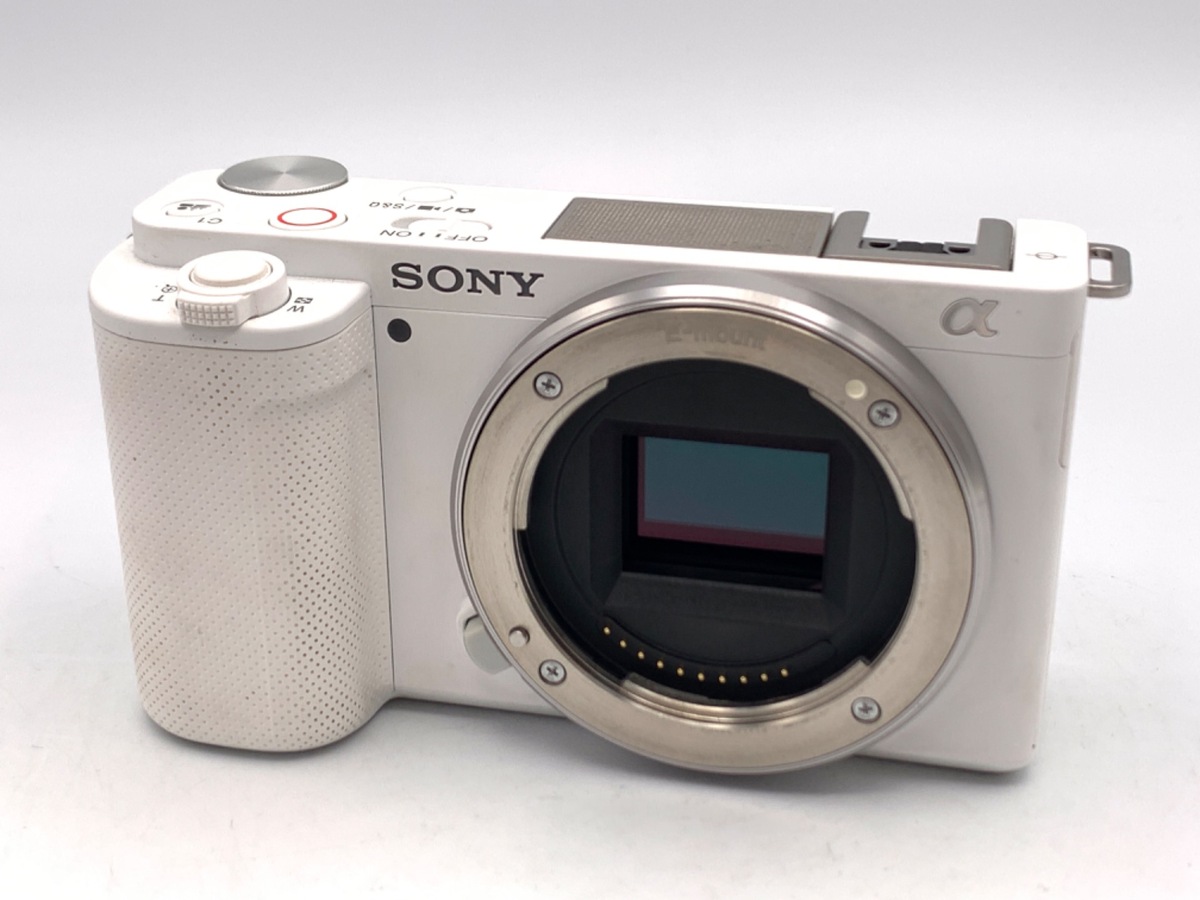 中古：B(並品)】ソニー VLOGCAM ZV-E10 ボディ ホワイト | 2442970038535