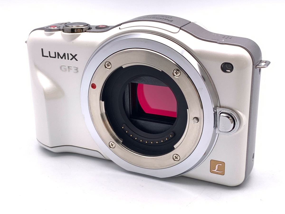 中古】パナソニック LUMIX DMC-GF3-W ボディ シェルホワイト 在庫一覧