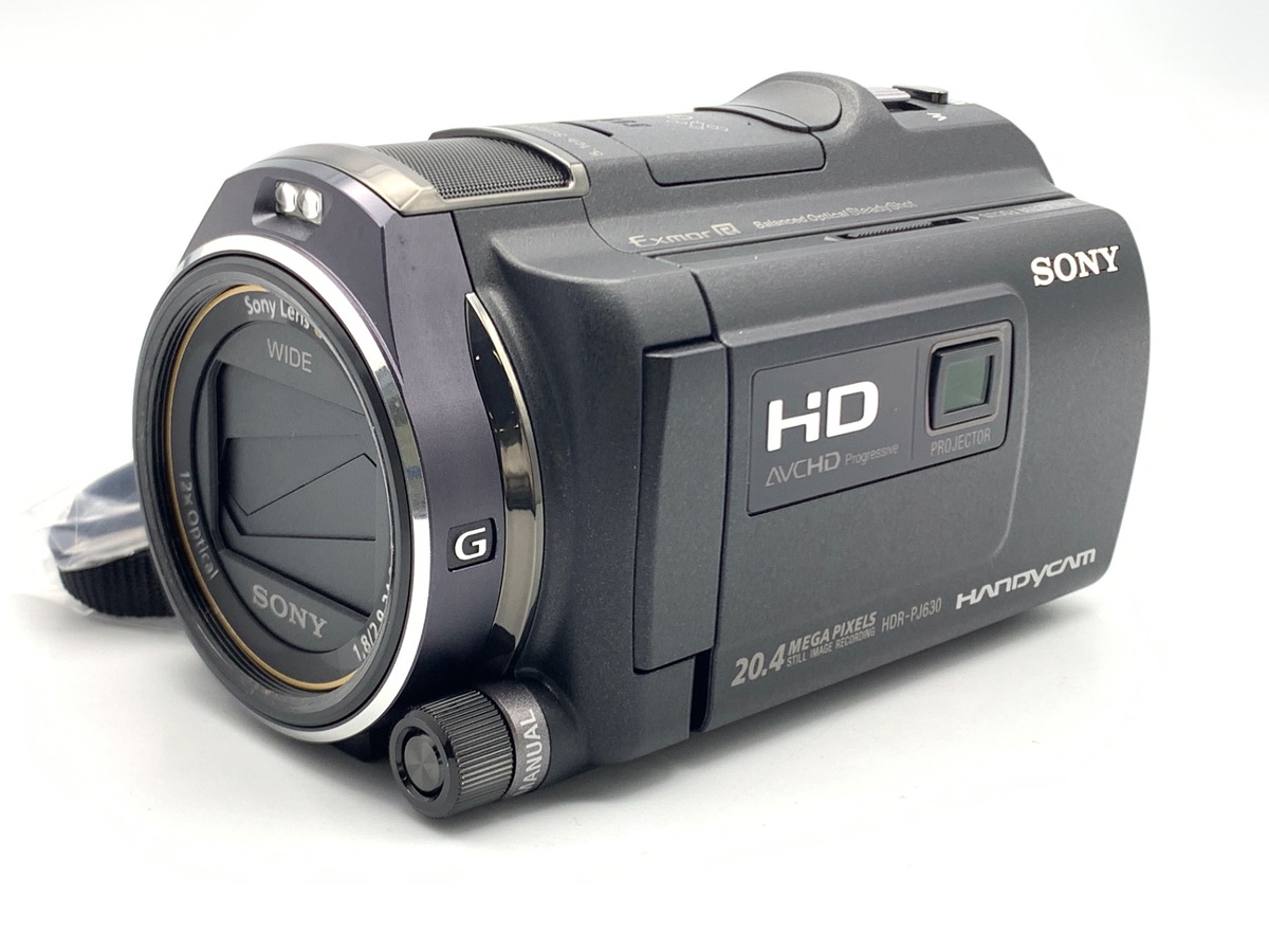中古：B(並品)】ソニー HDR-PJ630V ブラック | 2449370084636