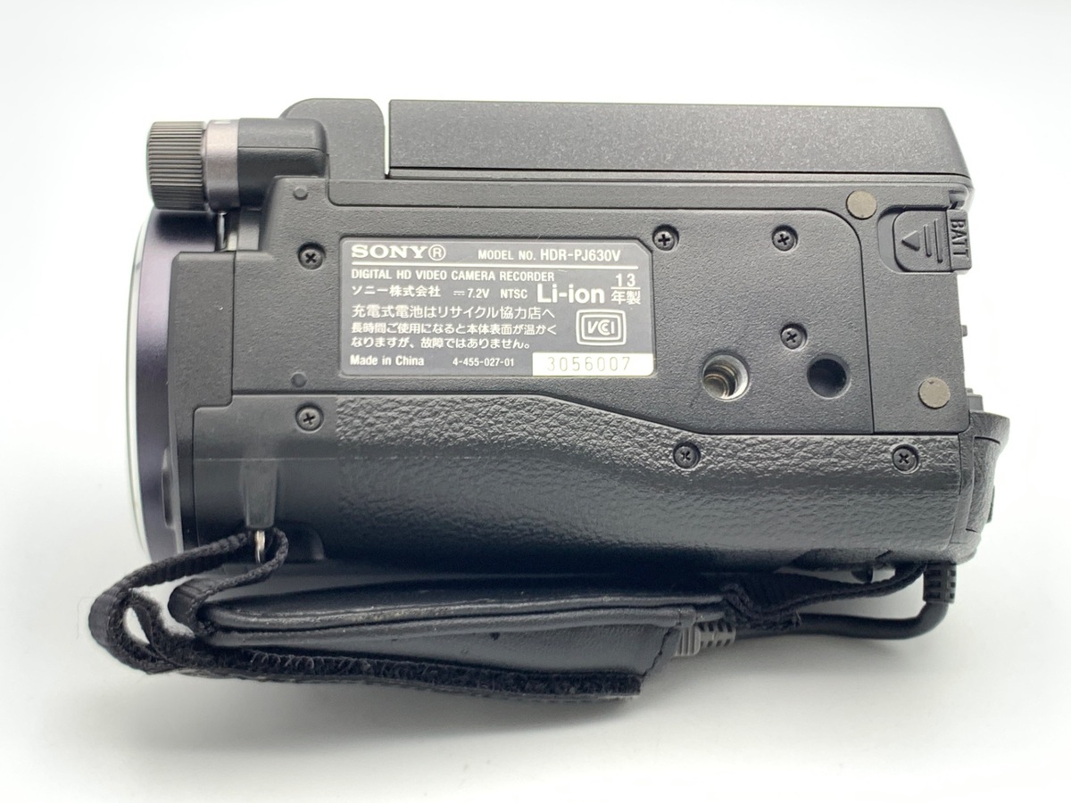 中古】ソニー HDR-PJ630V ブラック｜｜カメラのキタムラネットショップ