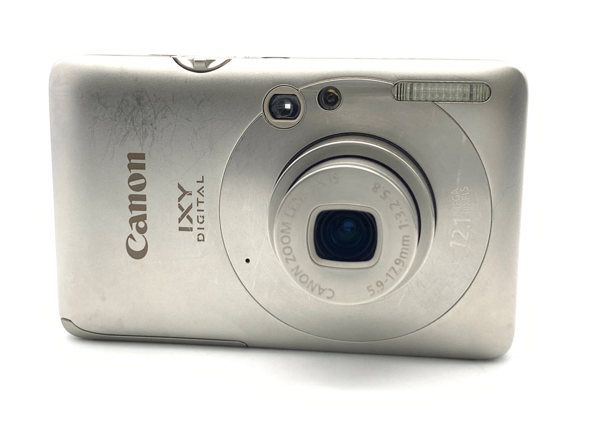 CANON IXY210 コンパクトデジタルカメラ 手ブレ補正 光学10倍 銀色