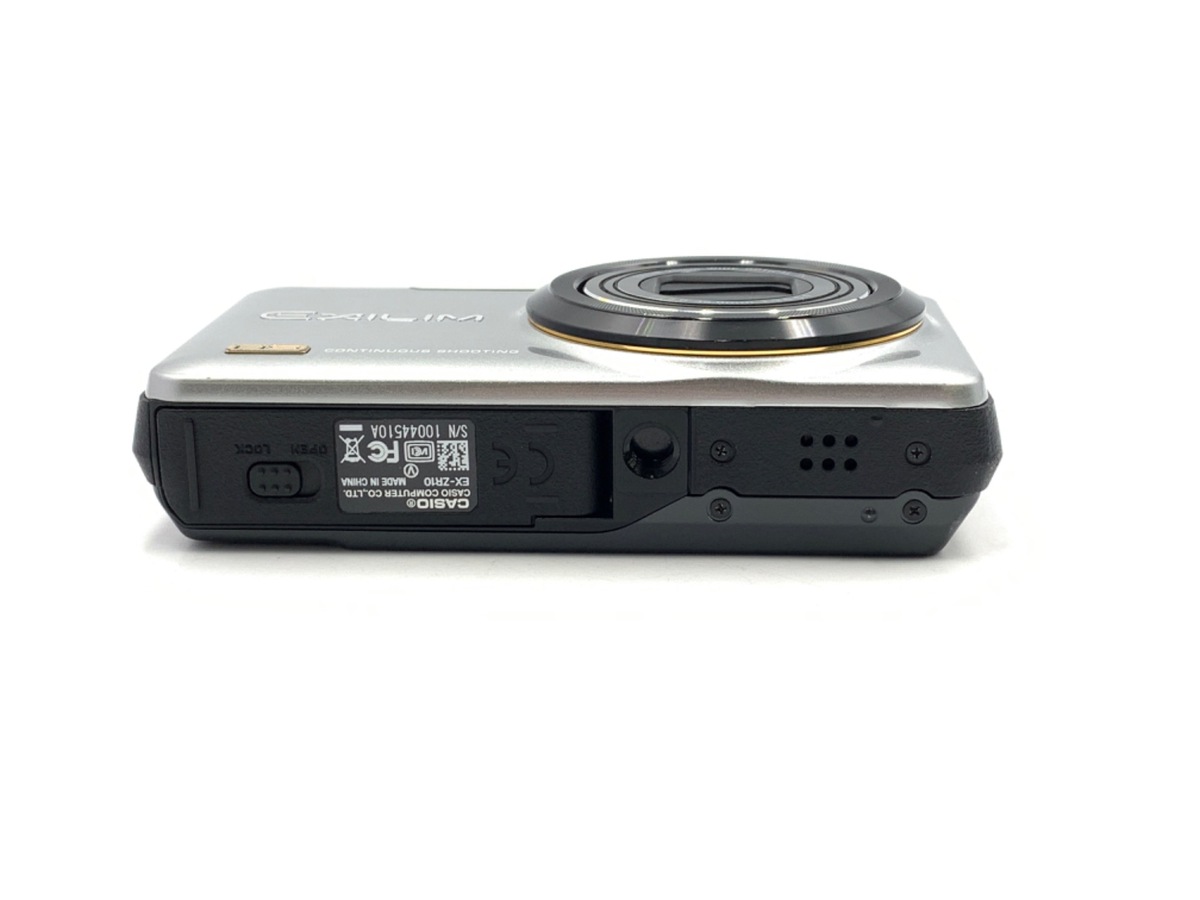 中古：B(並品)】カシオ EXILIM EX-ZR10 シルバー | 2442990192194