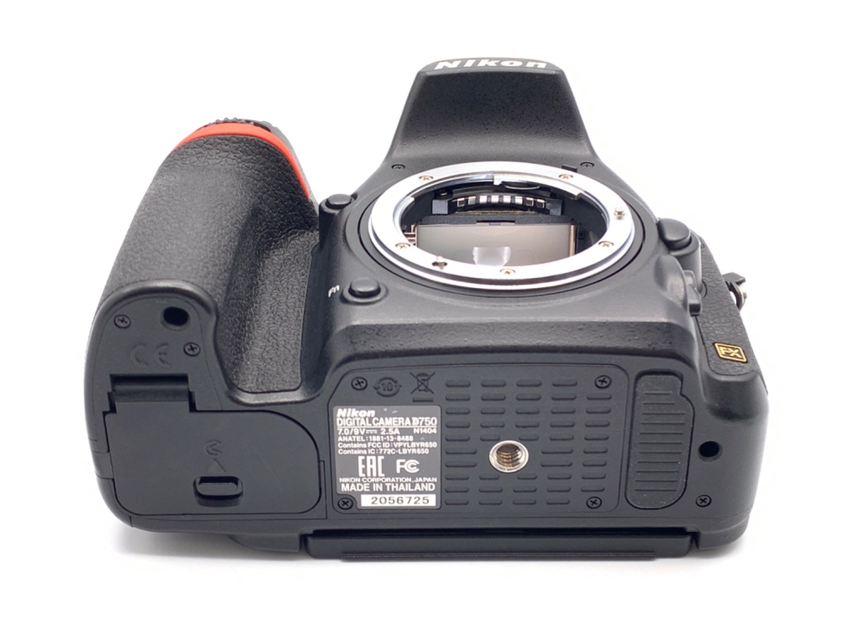 [中古]Nikon (ニコン) D750 ボディ 中古：B(並品)】ニコン D750 ボディ | 2443801339326