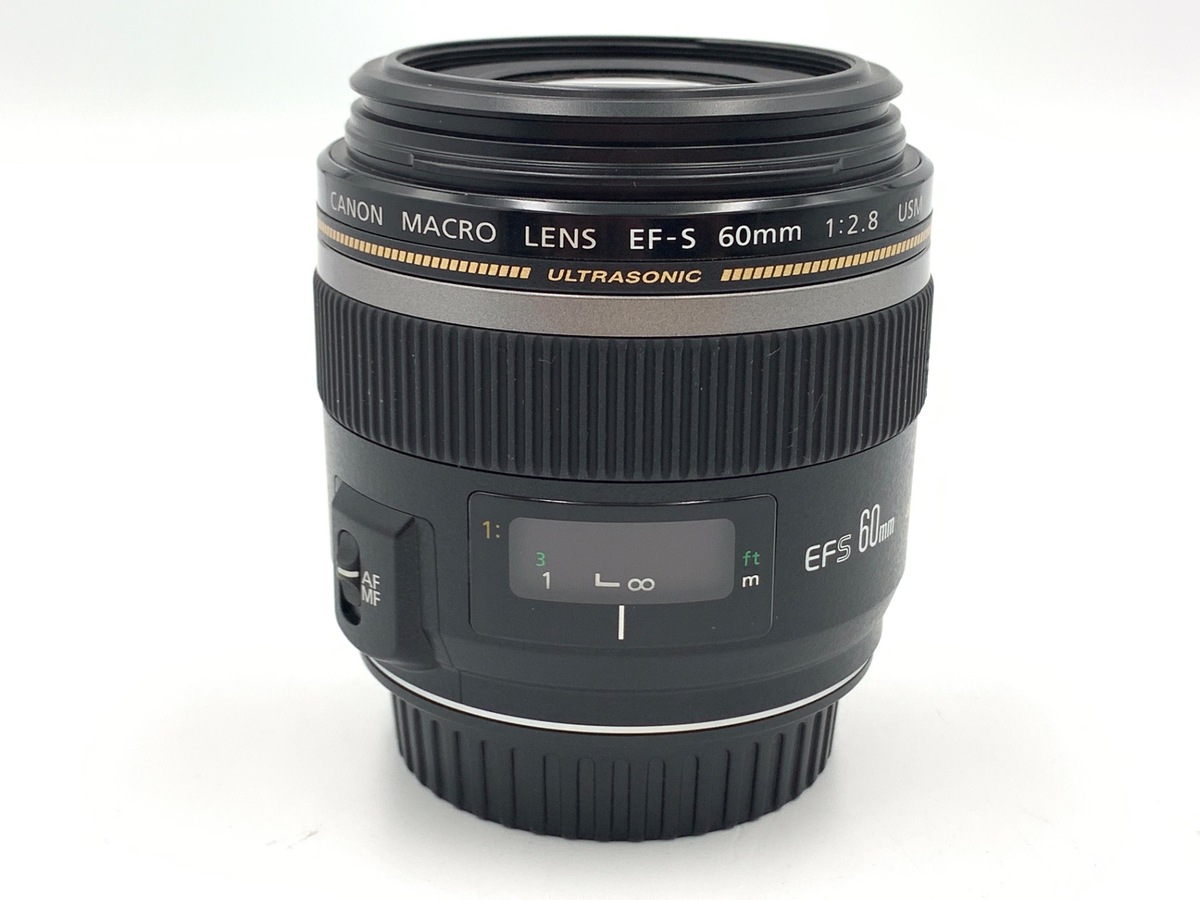 中古：B(並品)】キヤノン EF-S60mm F2.8 マクロ USM | 2442990211635