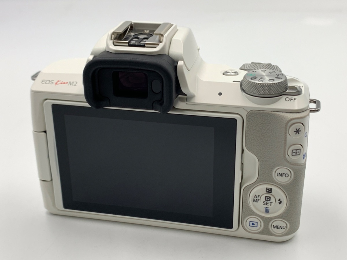 【中古】キヤノン EOS Kiss M2 ボディ ホワイト