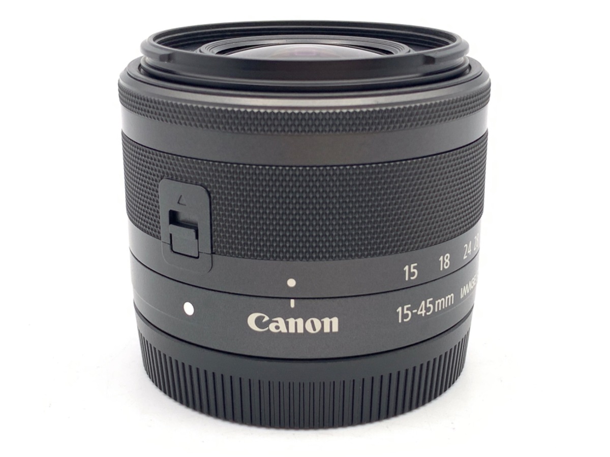 中古：AB(良品)】キヤノン EF-M15-45mm F3.5-6.3 IS STM