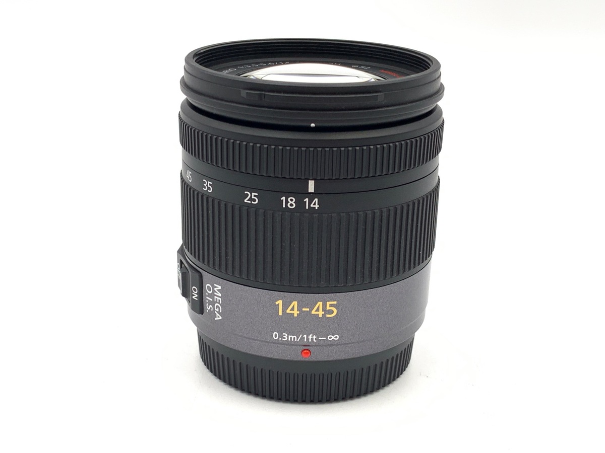 LUMIX G VARIO 14-45mm/F3.5-5.6 ASPH./MEGA O.I.S. H-FS014045 中古