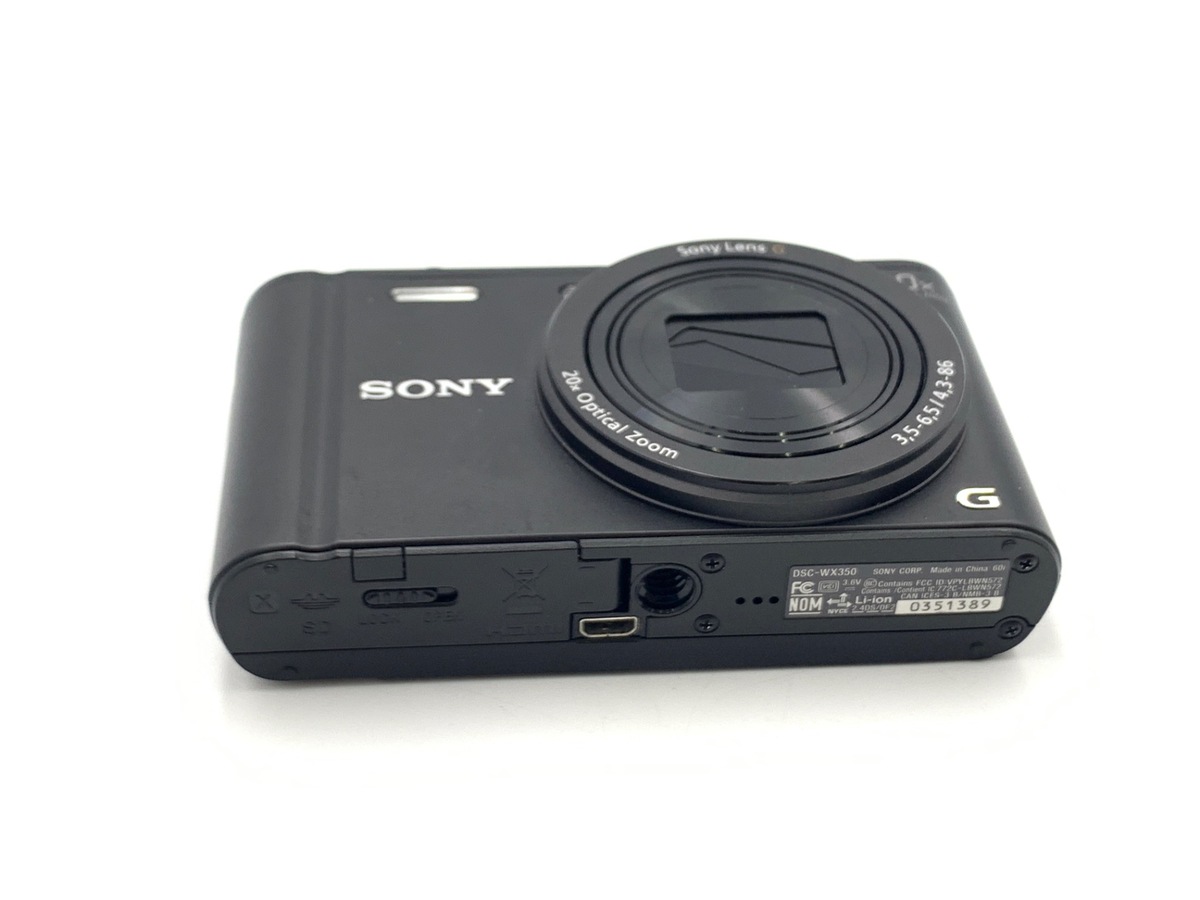 SONY Cyber-shot DSC-WX350 ブラック デジタルカメラ 【公式通販】