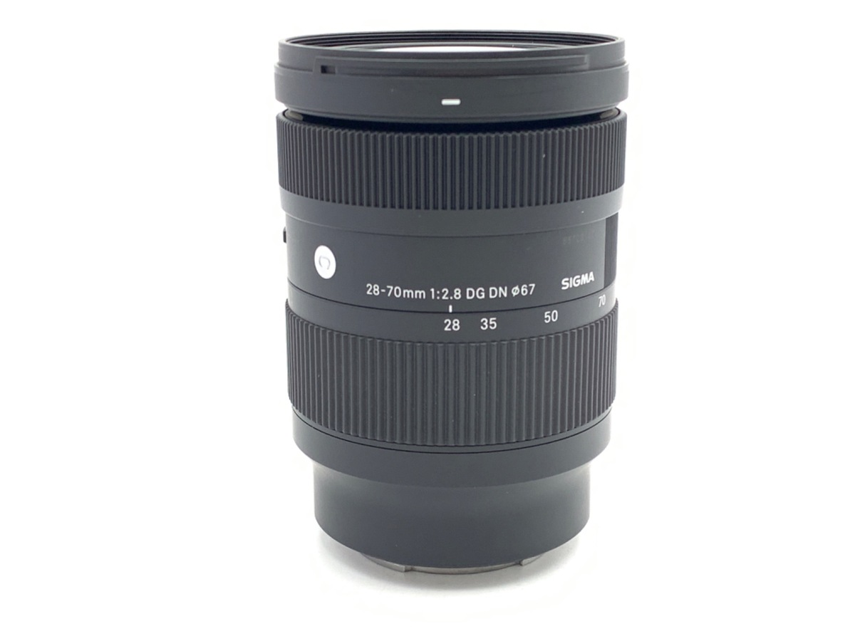 値下げ【超美品・保証残・元箱】SIGMA シグマ 28-70mm F2.8 DG DN ソニー Eマウント フルサイズ用 標準ズーム レンズ 28-70mm F2.8 DG DN [ソニーE用] 中古価格比較 - 価格.com