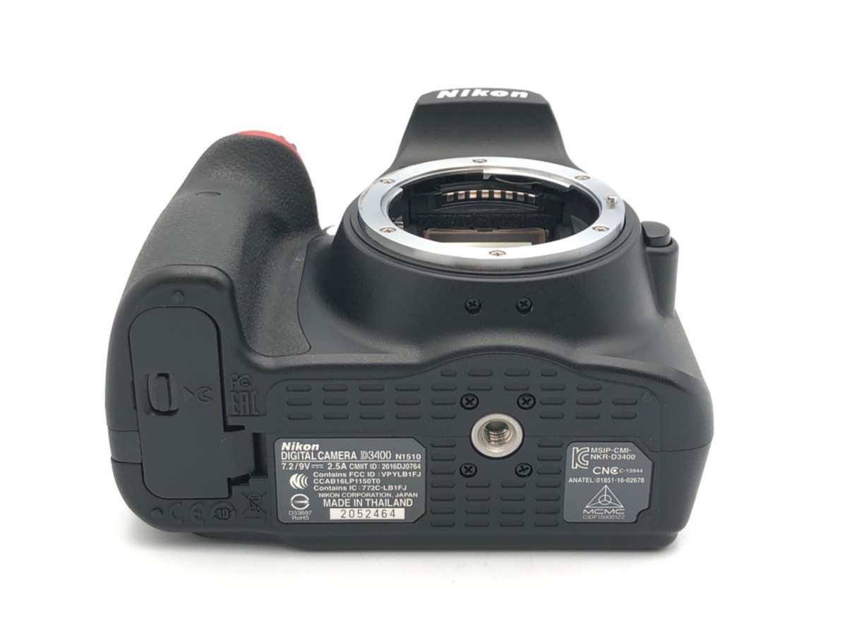 D3400 ボディ ブラック【2416万画素】
