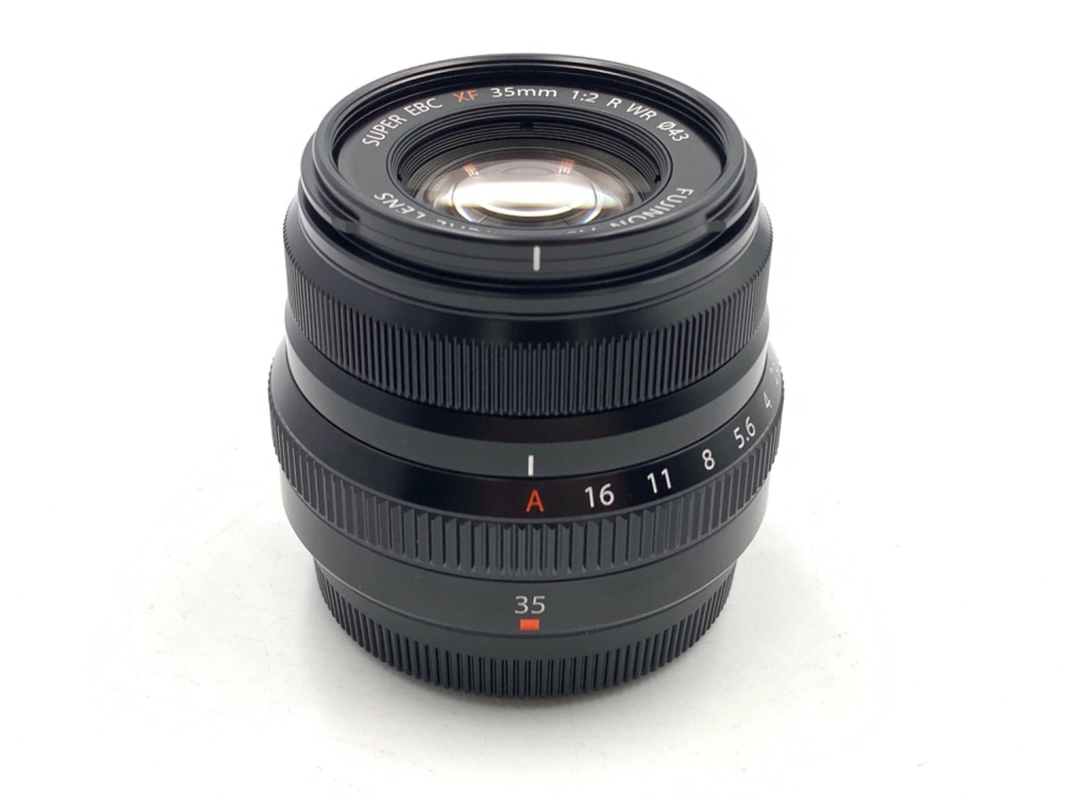 【中古】 【良品】 フジフイルム XF35mm F2 R WR ブラック 新品)FUJIFILM (フジフイルム) フジノン XF35mm F2 R WR