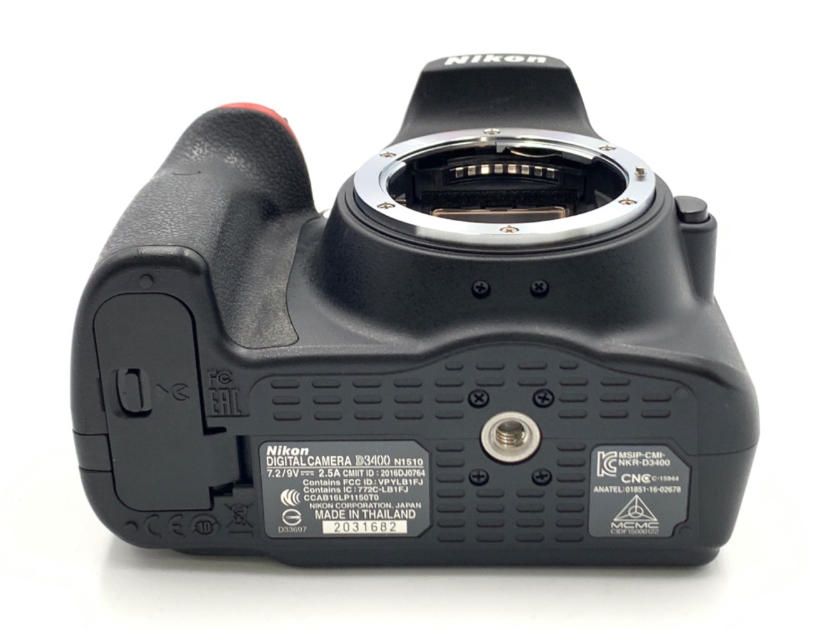 中古：B(並品)】ニコン D3400 ボディ ブラック | 2443000015779