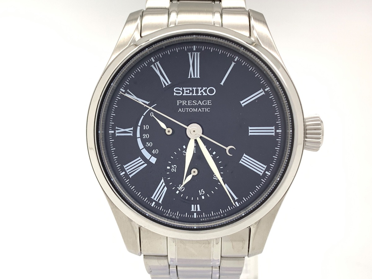 セイコー プレザージュ ブルー SARW047/6R27-00L0 ステンレススティール