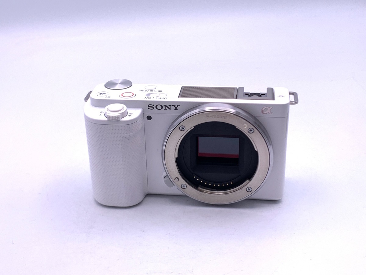 SONY ZV-E10 ホワイト ボディ 美品 SONY VLOGCAM ZV-E10 II ボディ ホワイト ZV-E10M2W 新品｜フジヤカメラ