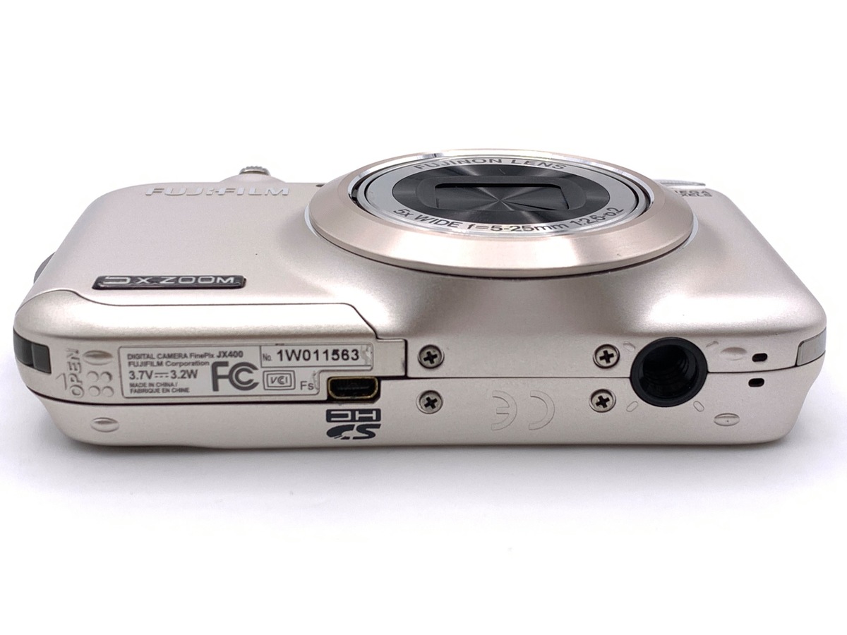 中古：B(並品)】フジフイルム（FUJIFILM）FinePix JX400 シャンパン